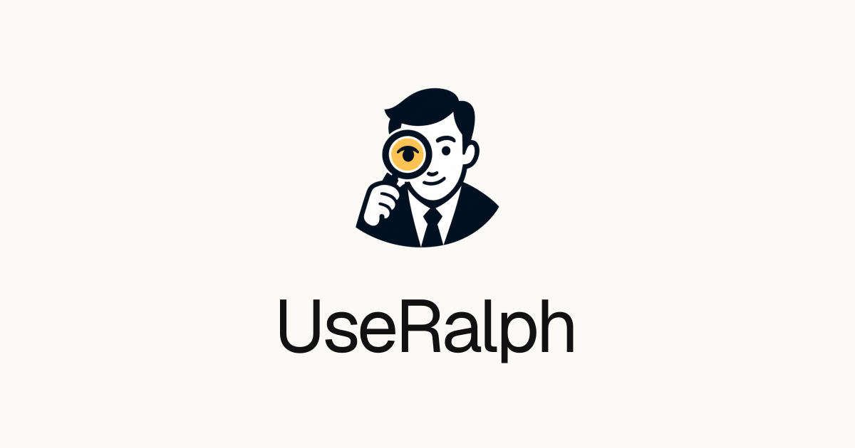 UseRalph banner